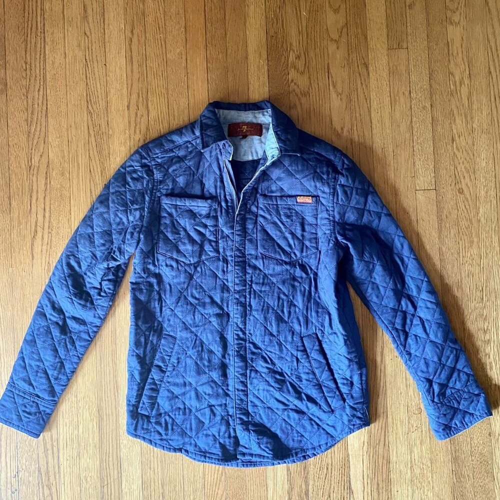 7 For All Mankind YOUTH quilted jacket -